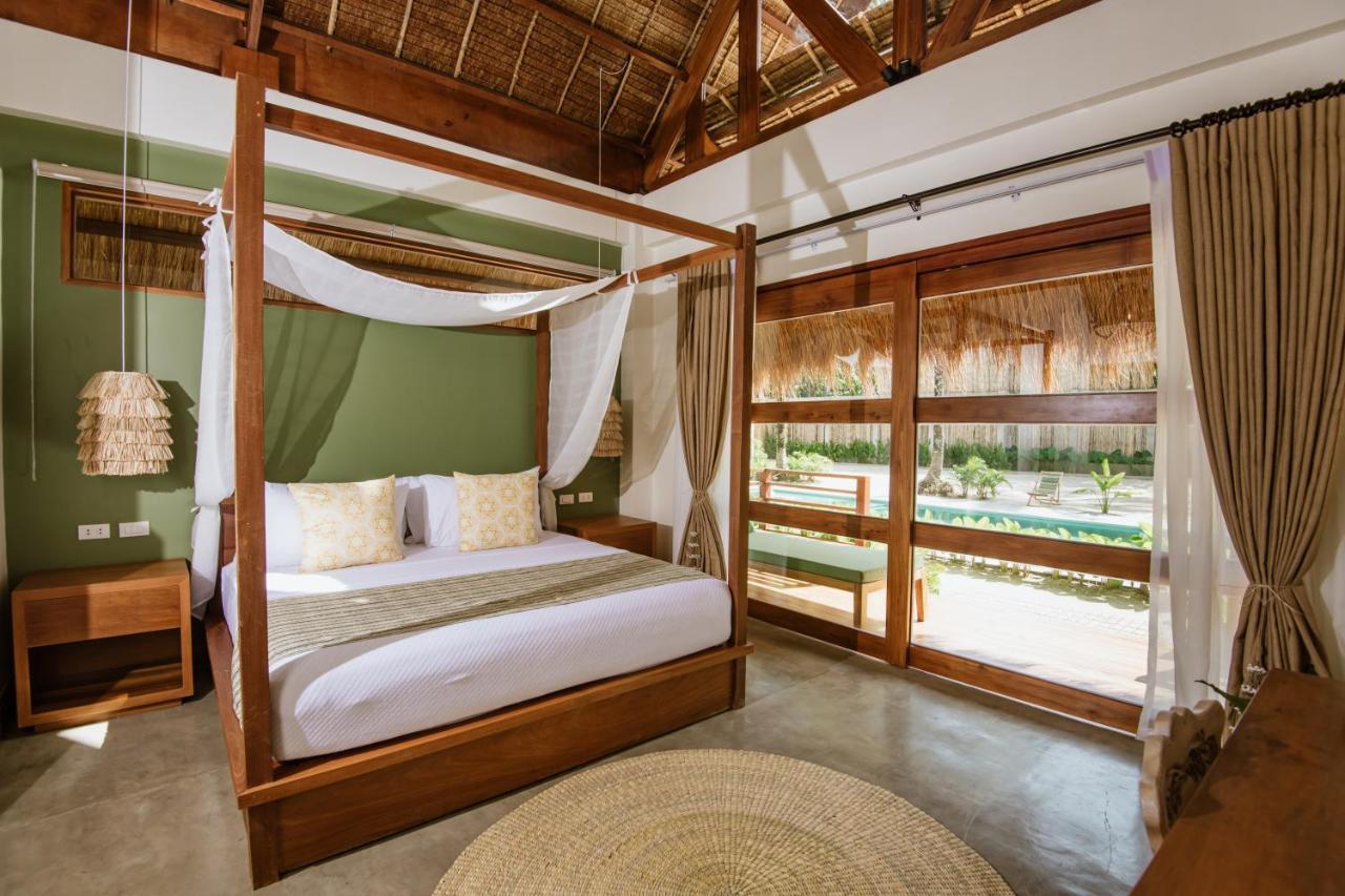 Las Palmas Villas And Casitas Siargao جنرال لونا المظهر الخارجي الصورة