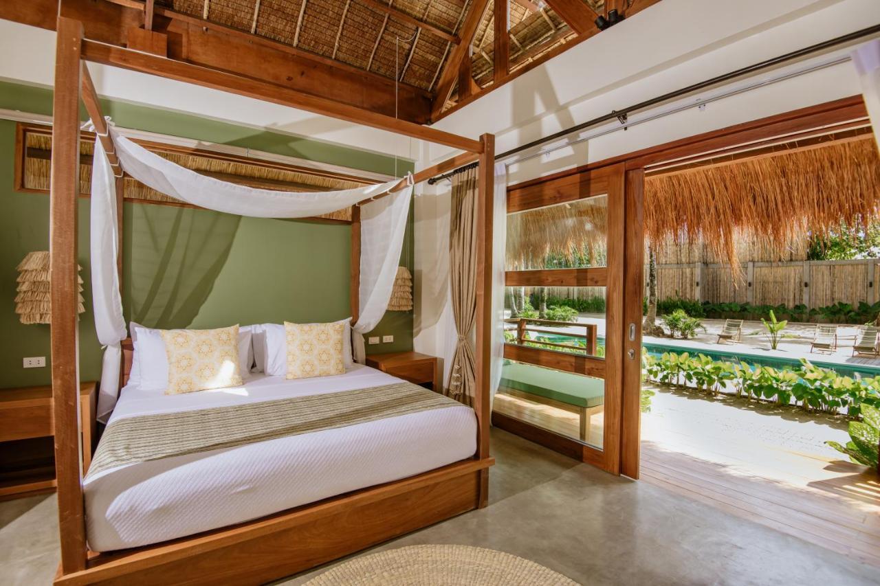 Las Palmas Villas And Casitas Siargao جنرال لونا المظهر الخارجي الصورة