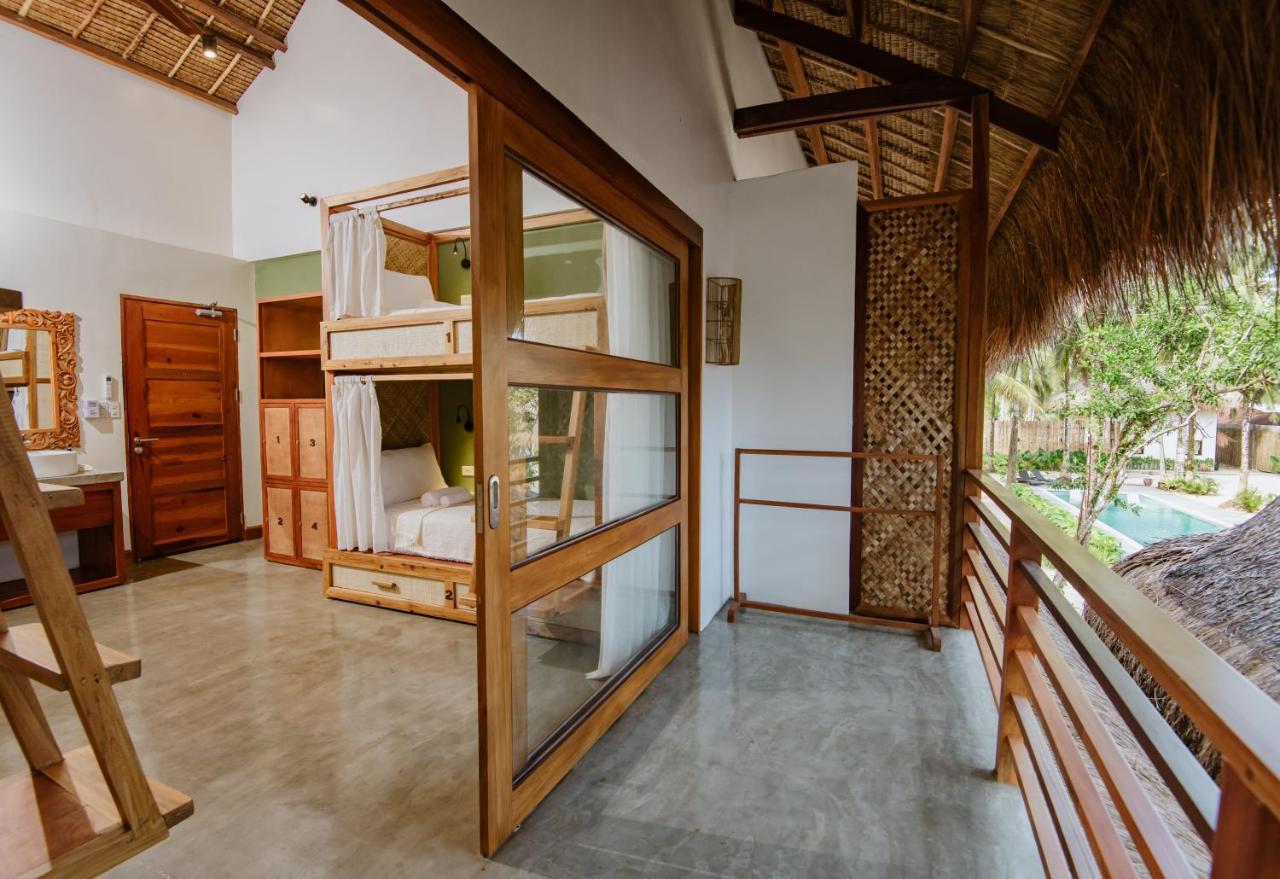 Las Palmas Villas And Casitas Siargao جنرال لونا المظهر الخارجي الصورة